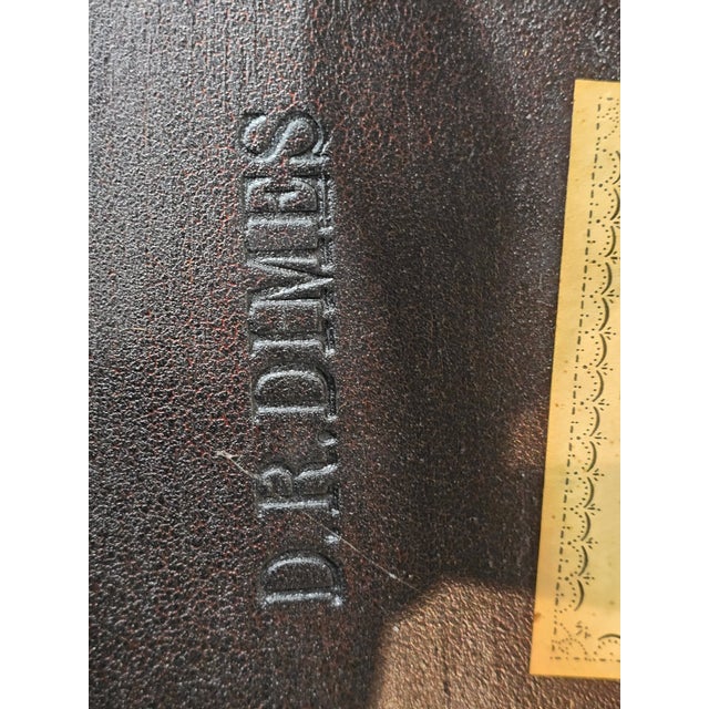 Late 20th Century Pair of d.r. Dimes Sack Back Windsor Arm Chairs Bench Made Black Crackle Finish For Sale In Cleveland - Image 6 of 7