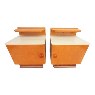 Bedside Tables by František Jirák for Tatra, 1960s, Set of 2 For Sale