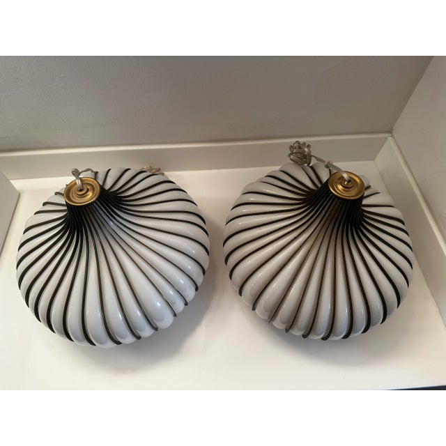 1960s Pair of 1960s Onion Lamps For Sale - Image 5 of 5