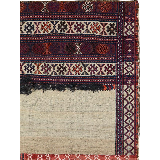 Galerie Shabab Collection Mid-20th Century Persian Flatweave Kilim Rug For Sale - Image 4 of 10