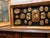 Grand Tour Neoclassical Vintage Grand Tour Gilded Cameo Intaglio Arrangement in Gilded Frame For Sale - Image 3 of 8