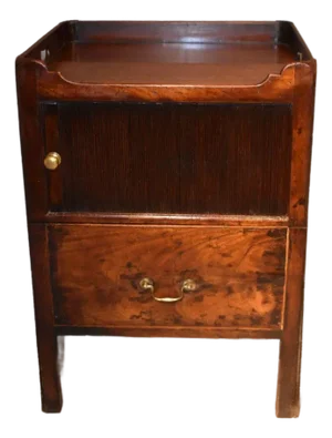 18th Century George III Mahogany Bedside Commode