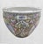 Mid 20th Century Vintage Oversized Qianlong Famille Rose Style Chinese Chinoiserie Porcelain Fish Bowl Planter For Sale - Image 5 of 8
