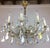 Mid 20th Century French Marie Theresa Chandelier With Colored Rock Crystals 10 Arms For Sale In Miami - Image 6 of 6