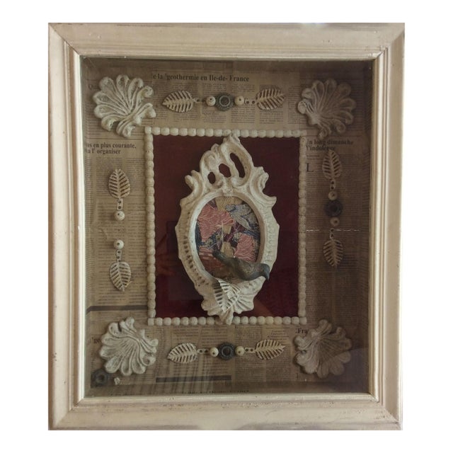 Glass Bird Photo Box For Sale