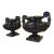 Superb Pair of Large Antique French Cast Iron Garden Vases by Durenne Circa 1870 For Sale