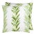 The House Of Scalamandré Chira Island Square Pillow In Leaf For Sale
