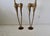 Late 20th Century Monumental Stylized Bronze-Finished Metal Gazelle Sculptures-a Pair For Sale - Image 5 of 17