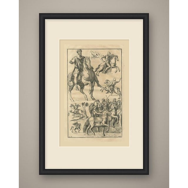 This is an original antique copper engraving, uncolored, a single page plate from the fourth volume of montfaucon's...