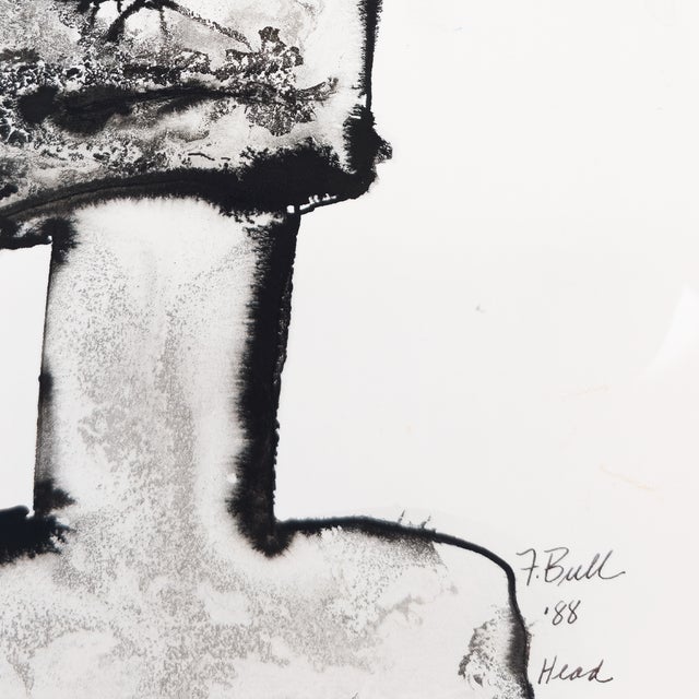 Head - Fran Bull, C. 1988 For Sale In San Diego - Image 6 of 9
