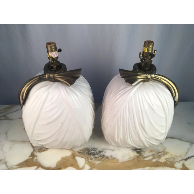 Hollywood Regency 1970s Chapman Lamps - a Pair For Sale - Image 3 of 6