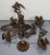 19th Century American Bronze Grape Vines/ Tree Candelabra For Sale - Image 4 of 13