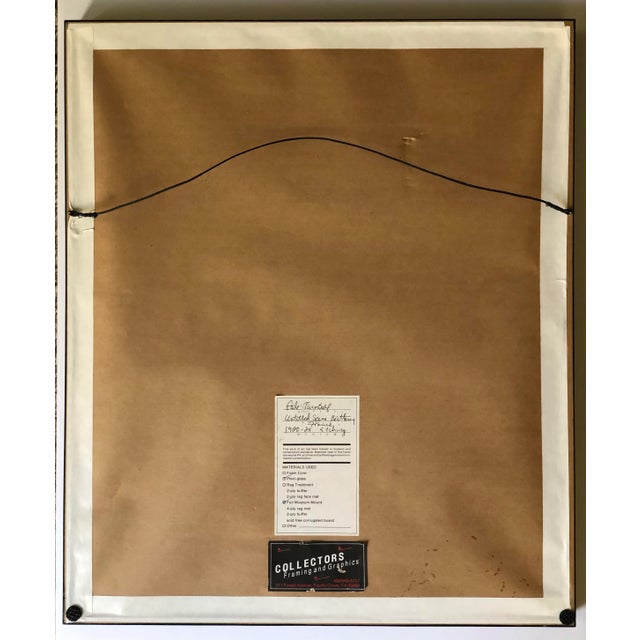 Gale Turnbull Signed Framed Etching Artwork, 1920's For Sale - Image 9 of 10