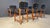 Vintage Spanish Leather and Wood Dining Chairs, 1970s, Set of 6 For Sale - Image 6 of 16