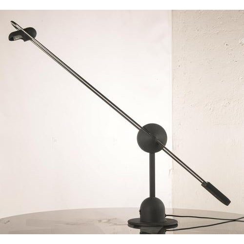 Table Lamp in Steel and Painted Metal For Sale - Image 4 of 9