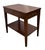Wood Vintage Mersman Federal Style Mahogany Side Table For Sale - Image 7 of 11