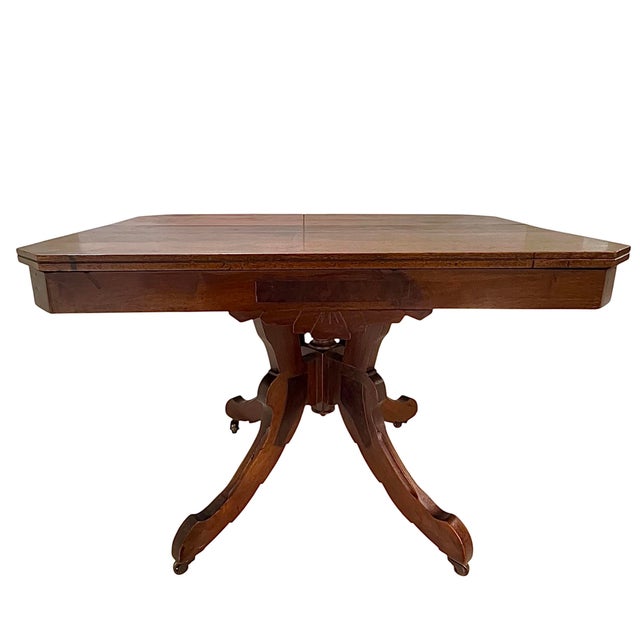 Late 19th Century American Walnut Side Table For Sale - Image 4 of 8