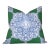 Medallion Pillow Cover in Green For Sale