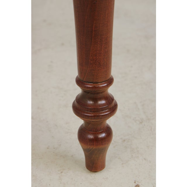 Ethan Allen Cherry 1 Drawer End Table For Sale - Image 10 of 13