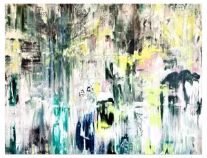 Maria Esmar, Rays of Light, Oil on Canvas