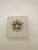 Mid-Century Modern Vintage Glam Rhinestone Snowflake Starburst Brooch Silver Tone For Sale - Image 3 of 7