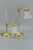Vintage Brass & Frosted Glass Table Lamps, Set of 2 For Sale - Image 4 of 15