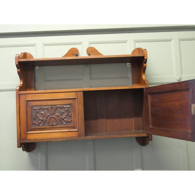 Long Arts and Crafts Wall Cabinet, 1880 For Sale - Image 4 of 7