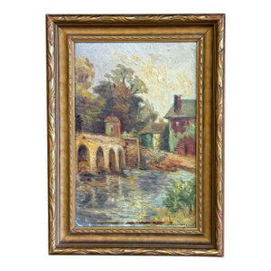 Original Antique Oil Painting