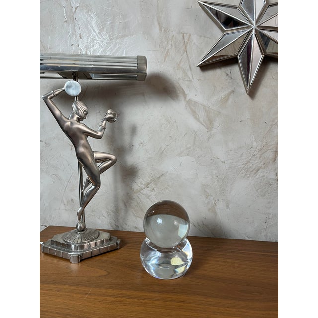 Decorative Ball in Transparent Glass, 1930s For Sale - Image 18 of 18