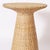 Wood Pair of Woven Reed Mid Century Inspired Stands For Sale - Image 7 of 8