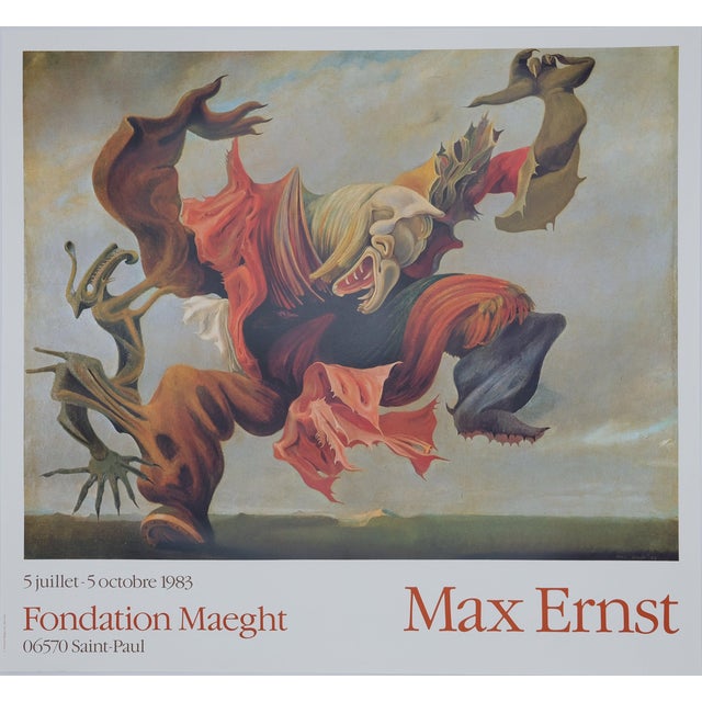 The Angel of the Hearth Poster after Max Ernst For Sale
