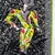1980s Ted Lapidus Paris Silk Scarf Multicolor Fashion Models Print For Sale - Image 5 of 8