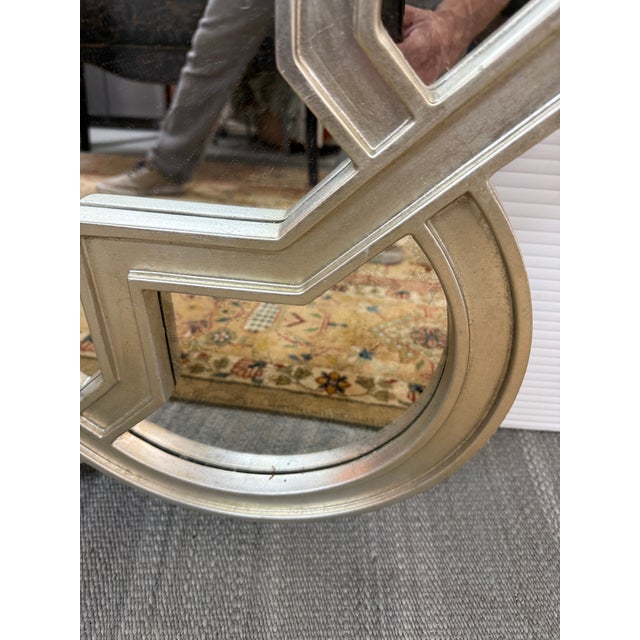 Glass Bernhardt Salon Wall Mirror For Sale - Image 7 of 12