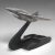 Circa 1960 Jet Plane English Alloy Desk Ornament For Sale - Image 11 of 13
