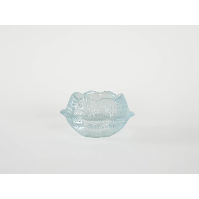 Holmegaard Danish Glass Bowl by Sidse Werner for Holmegaard, 1980s For Sale - Image 4 of 9