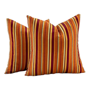 Pair of Vintage Custom Jim Thompson Pillows