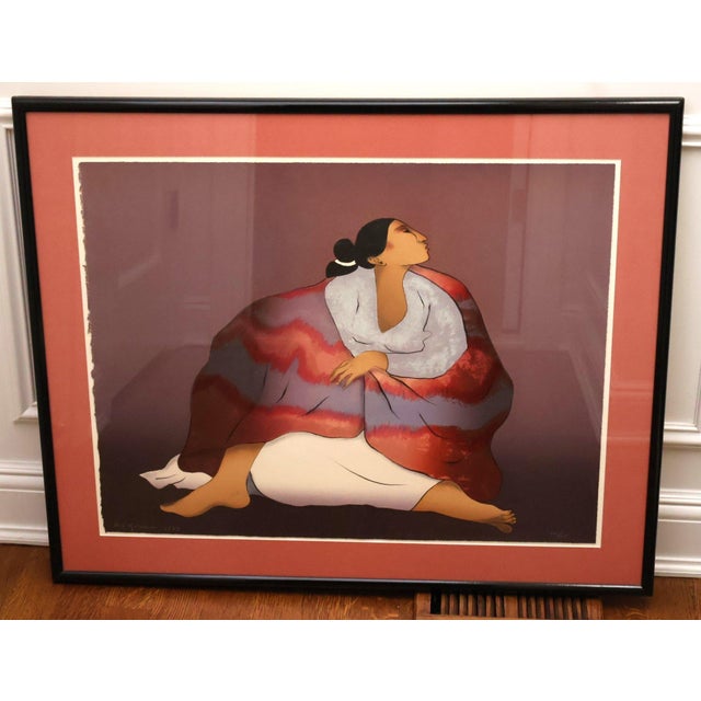 1984 R. C. Gorman Signed Lithograph For Sale - Image 11 of 11