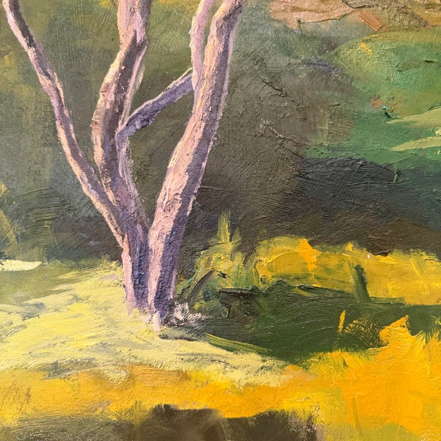 Spring in the Hollow, Original Oil Painting by Julia Lawing For Sale - Image 4 of 10