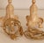 Metal 1980s Vintage Table Lamps France Cream With Gold - a Pair For Sale - Image 7 of 9