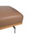 Modern Model 24/7 Ottoman in Leather, Wood and Chrome from Joop For Sale - Image 3 of 9