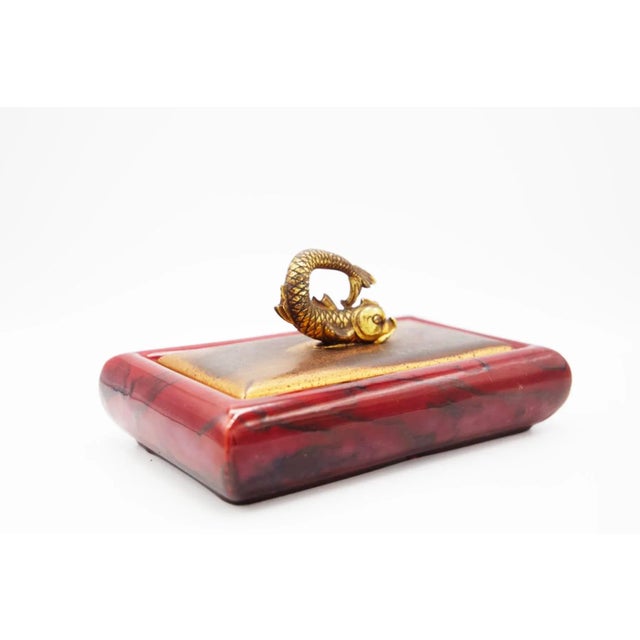 Vintage Cigar Holder with Lid by Giorgio Tura, 1950s For Sale - Image 6 of 9
