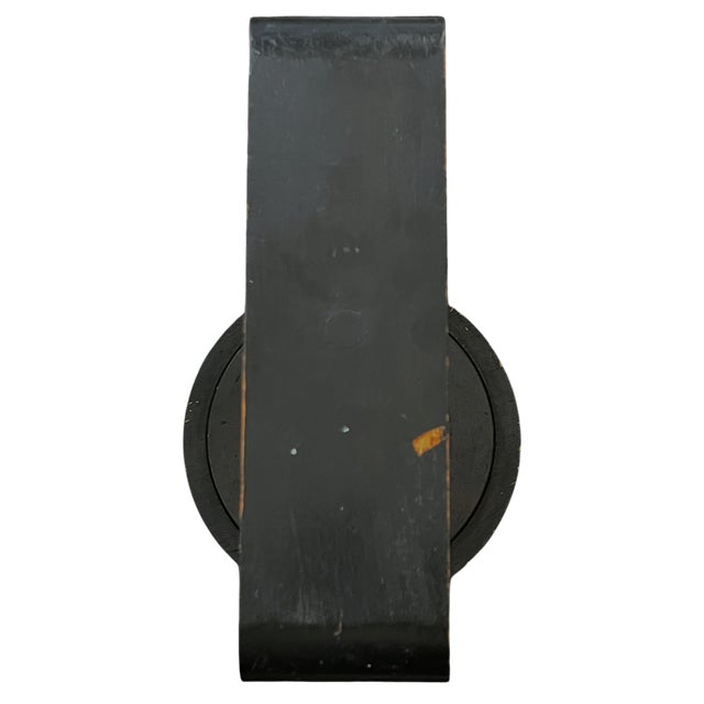 Early 20th Century Early 20th Century Handmade Black Painted Wood Jewelry & Accessories Display Stand in the Style of Dorothy Draper, 16" For Sale - Image 5 of 10