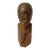 Antique Folk Art Hand Carved Wood Bust For Sale