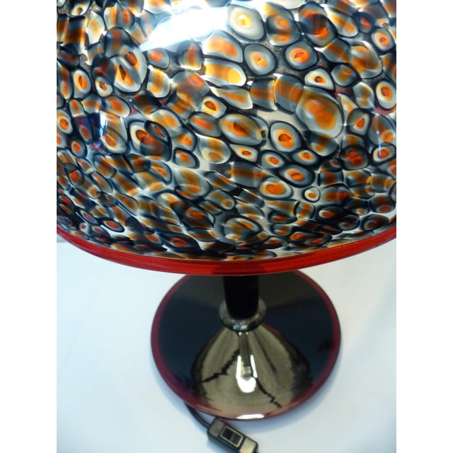 Vintage Murano Glass Lamp by Gae Aulenti, 1960s For Sale - Image 5 of 15