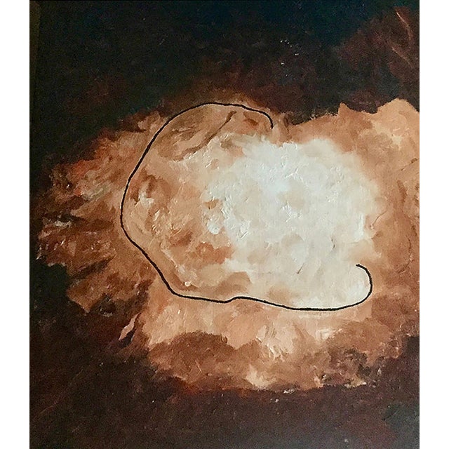 Francis Moreau, Attente, 2017, Oil on Canvas For Sale