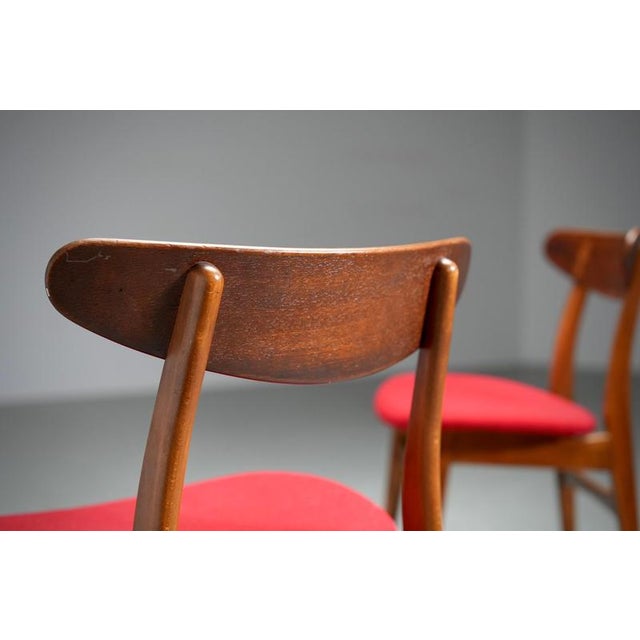 CH30 Chairs attributed to Hans J. Wegner, Denmark, 1960s, Set of 3 For Sale - Image 11 of 16