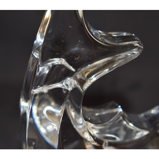 Orrefors Crystal Fish Trout Paperweight Figurine Olle Alberius Sweden Signed For Sale - Image 11 of 18