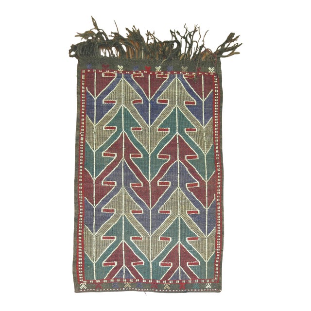 Jajim Turkish Flatweave 3' x 4' For Sale