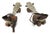 Early 1900s Antique American Wooden Wheel Roller Skates - a Pair For Sale - Image 10 of 13