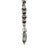 Late 20th-century Bowman Original intricate link, reversible heart necklace crafted in the United States. The piece...